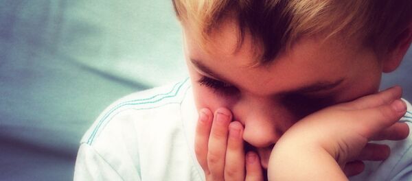 A frightened child A frightened child - Sputnik International