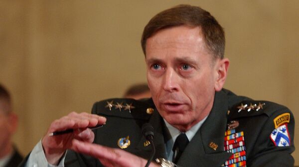 Lt. Gen. David Petraeus testifies on Capitol Hill in Washington, Tuesday, Jan. 23, 2007, before the Senate Armed Services Committee's confirmation hearing on his nomination to Multi-National Forces in Iraq. - Sputnik International