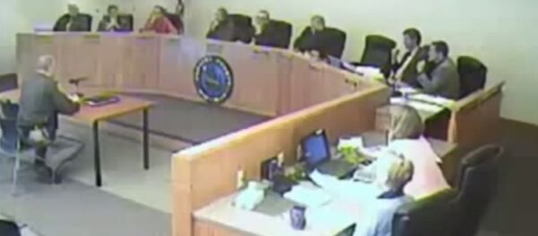 A Sheriff's deputy in Michigan has been reprimanded after being caught on video openly discussing illegal quotas for tickets and arrests during a County Commission meeting. A Sheriff's deputy in Michigan has been reprimanded after being caught on video openly discussing illegal quotas for tickets and arrests during a County Commission meeting. - Sputnik International