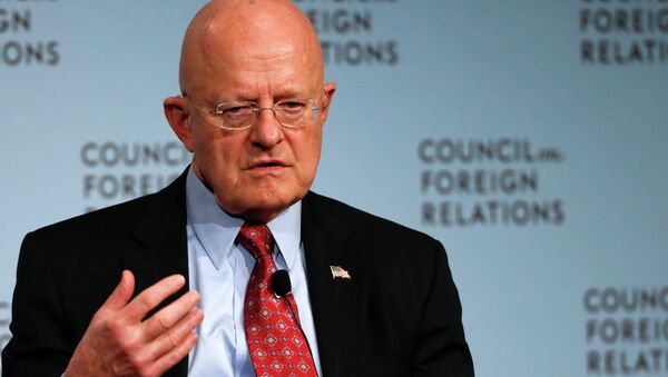 Director of U.S. National Intelligence James Clapper speaks at the Council on Foreign Relations in New York March 2, 2015 - Sputnik International