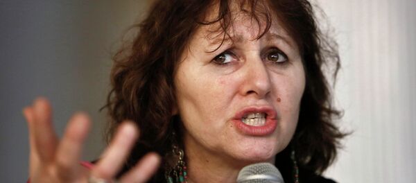 British filmmaker Leslee Udwin speaks during a news conference in New Delhi March 3, 2015 British filmmaker Leslee Udwin speaks during a news conference in New Delhi March 3, 2015 - Sputnik International