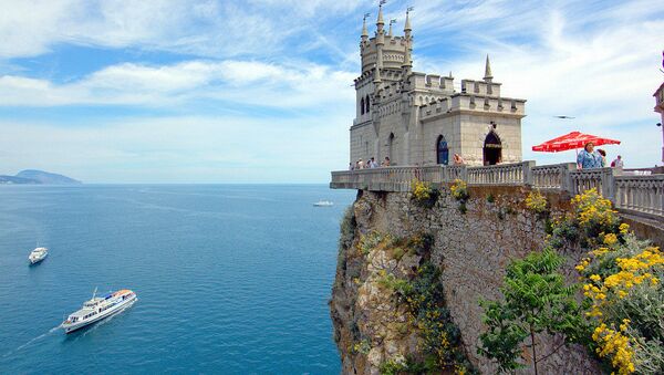 Swallow's Nest castle in Crimea - Sputnik International