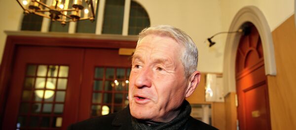 Thorbjoern Jagland, former chairman of the Norwegian Nobel Peace Prize Committee, arrives at the Nobel institute in Oslo, on March 3, 2015 for a meeting Thorbjoern Jagland, former chairman of the Norwegian Nobel Peace Prize Committee, arrives at the Nobel institute in Oslo, on March 3, 2015 for a meeting - Sputnik International