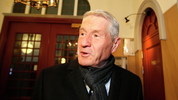 Thorbjoern Jagland, former chairman of the Norwegian Nobel Peace Prize Committee, arrives at the Nobel institute in Oslo, on March 3, 2015 for a meeting - Sputnik International