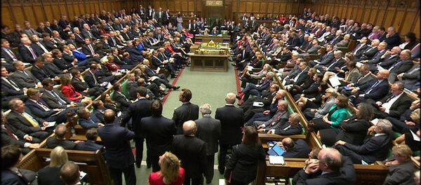 British lawmakers in the Houses of Parliament - Sputnik International