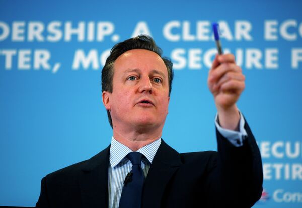 Britain's Prime Minister David Cameron Britain's Prime Minister David Cameron - Sputnik International