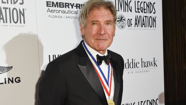 Harrison Ford attends the 12th Annual Living Legends of Aviation Awards - Sputnik International