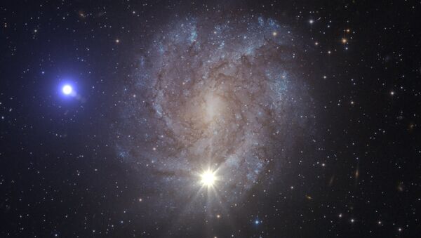 A supernova and the ejected star - Sputnik International