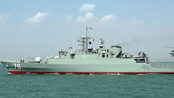 Jamaran frigate of Iranian navy - Sputnik International
