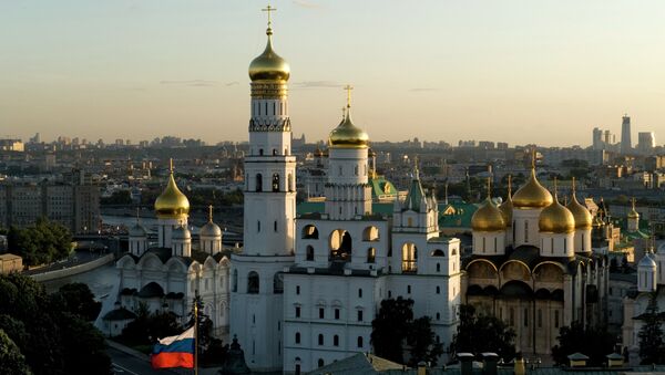 The Annunciation Cathedral and the Ivan the Great Bell-Tower at the Moscow Kremlin. - Sputnik International
