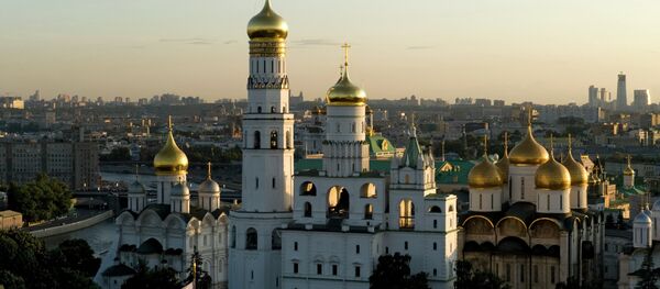 The Annunciation Cathedral and the Ivan the Great Bell-Tower at the Moscow Kremlin. - Sputnik International