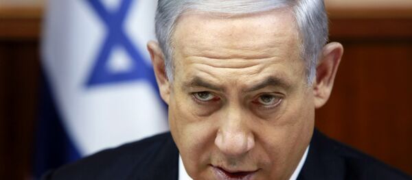 Israeli Prime Minister Benjamin Netanyahu chairs the weekly cabinet meeting at his Jerusalem office, Sunday, March 8, 2015. Tens of thousands of Israelis gathered Saturday night at a Tel Aviv square under the banner Israel wants change and called for Netanyahu to be replaced in March 17 national elections. Israeli Prime Minister Benjamin Netanyahu chairs the weekly cabinet meeting at his Jerusalem office, Sunday, March 8, 2015. Tens of thousands of Israelis gathered Saturday night at a Tel Aviv square under the banner Israel wants change and called for Netanyahu to be replaced in March 17 national elections. - Sputnik International