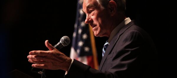 Ron Paul speaking in Reno in 2011. Ron Paul speaking in Reno in 2011. - Sputnik International