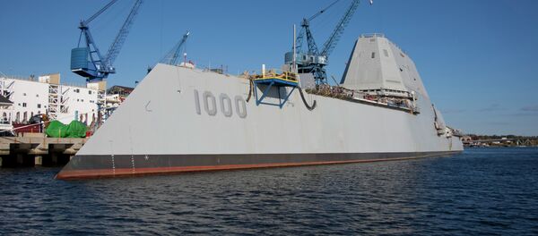 The future USS Zumwalt Navy destroyer The future USS Zumwalt Navy destroyer - Sputnik International