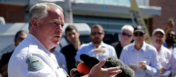 Ferguson Police Chief Thomas Jackson speaks in Ferguson. File photo Ferguson Police Chief Thomas Jackson speaks in Ferguson. File photo - Sputnik International