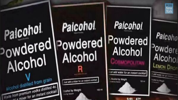The four flavors of Palcohol that will be on shelves. - Sputnik International