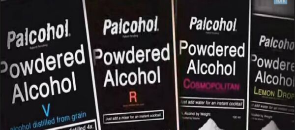 The four flavors of Palcohol that will be on shelves. - Sputnik International