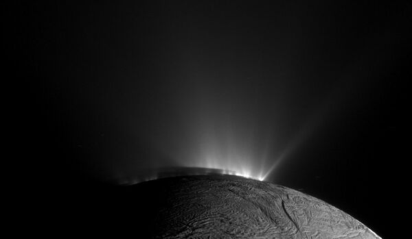 The shadow of Enceladus The shadow of Enceladus - Sputnik International