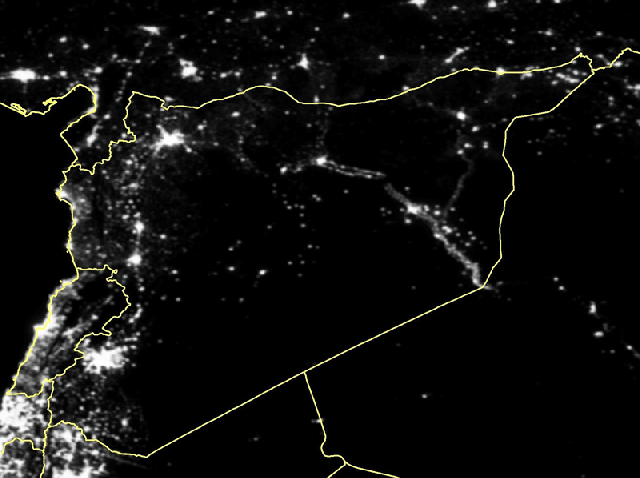  A recently released observation over Syria’s nighttime lights reveals that 83% of the country’s lights have gone out since the start of the military conflict on its grounds. - Sputnik International