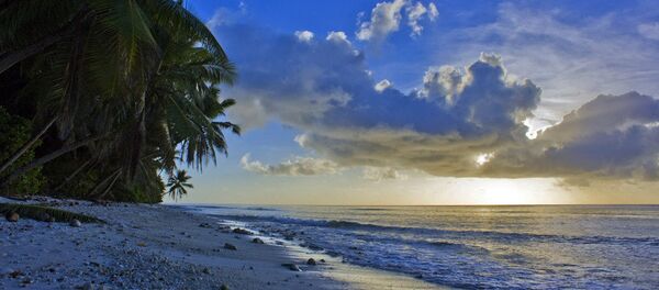 Sunet at canon point, Diego Garcia Sunet at canon point, Diego Garcia - Sputnik International