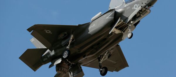 New problems - namely, false alarms from overly sensitive threat-detecting sensors - have arisen with the beleaguered F-35 aircraft, so far the most expensive, and problem-ridden, piece of military equipment in US history. New problems - namely, false alarms from overly sensitive threat-detecting sensors - have arisen with the beleaguered F-35 aircraft, so far the most expensive, and problem-ridden, piece of military equipment in US history. - Sputnik International