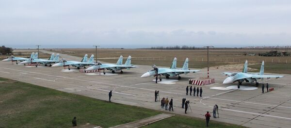 New equipment arrives at Belbek airfield in Crimea New equipment arrives at Belbek airfield in Crimea - Sputnik International