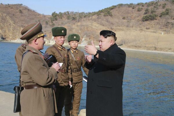 Readiness Test: Kim Jong Un Inspects North Korean Armed Forces - Sputnik International