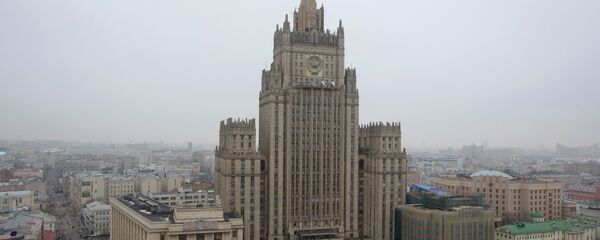 View of the Russian Foreign Ministry building in Moscow, Russia, Sunday, March 1, 2015 - Sputnik International