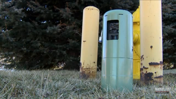 The camera was disguised as a utility box. The camera was disguised as a utility box. - Sputnik International
