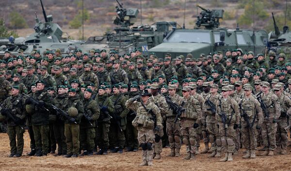 Lithuania NATO Exercise Lithuania NATO Exercise - Sputnik International
