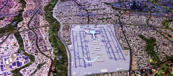 A model of a planned new capital for Egypt is displayed for investors at the opening of the Egypt Economic Development Conference (EEDC) in Sharm el-Sheikh, in the South Sinai governorate, about 550 km (342 miles) south of Cairo, March 13, 2015 A model of a planned new capital for Egypt is displayed for investors at the opening of the Egypt Economic Development Conference (EEDC) in Sharm el-Sheikh, in the South Sinai governorate, about 550 km (342 miles) south of Cairo, March 13, 2015 - Sputnik International