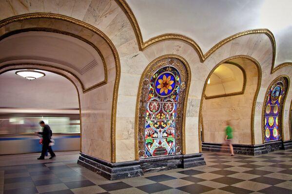 The Moscow Metro's Circle Line: Underground Monument to Soviet Architecture - Sputnik International