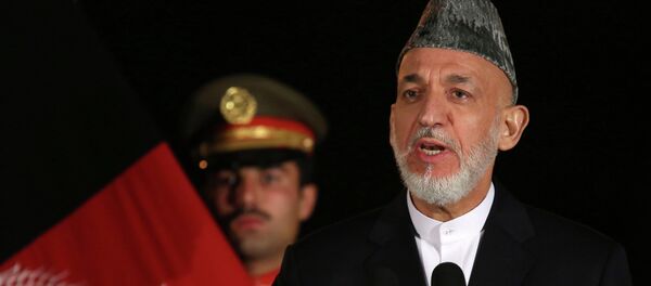 Former Afghan President Hamid Karzai Former Afghan President Hamid Karzai - Sputnik International