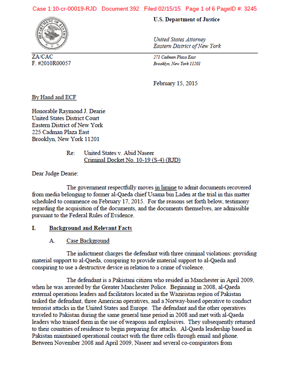 A document released by DoJ containing photos of internal al-Qaeda correspondence presented as evidence at the trial of Abid Naseer A document released by DoJ containing photos of internal al-Qaeda correspondence presented as evidence at the trial of Abid Naseer - Sputnik International