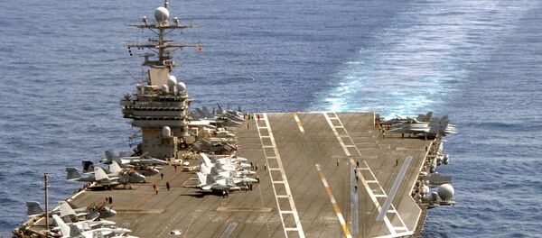 USS Theodore Roosevelt (CVN-71) USS Theodore Roosevelt (CVN-71) - Sputnik International