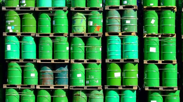 Barrels of oil, file photo. - Sputnik International