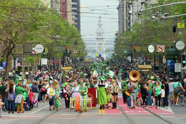 St Patrick's day parade in San Francisco. - Sputnik International