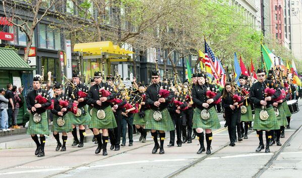 San Francisco St. Patrick’s Day Parade and Festival, attracts some 100,000 revelers every year and is one of the city’s most popular events. - Sputnik International