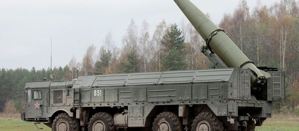 Exercises for installing Iskander missile system Exercises for installing Iskander missile system - Sputnik International