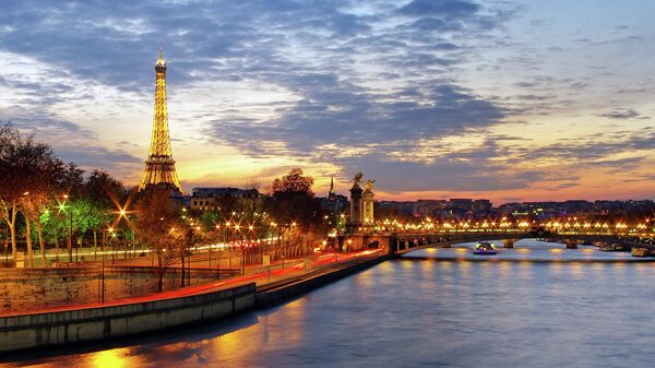 Paris Skyline at Sunset - Sputnik International