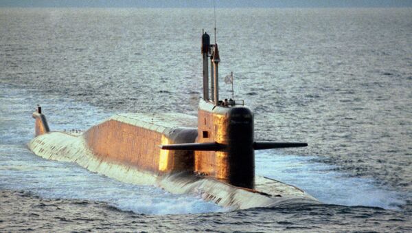Delta IV class nuclear-powered ballistic missile submarine - Sputnik International