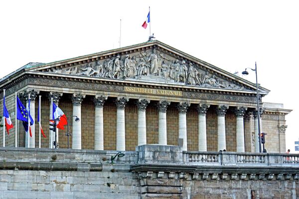 The National Assembly is the lower house of the bicameral Parliament of France. The National Assembly is the lower house of the bicameral Parliament of France. - Sputnik International