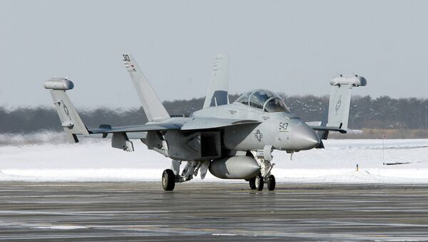 The Navy may purchase more Boeing EA-18G Growlers to improve its electronic warfare capabilities. - Sputnik International