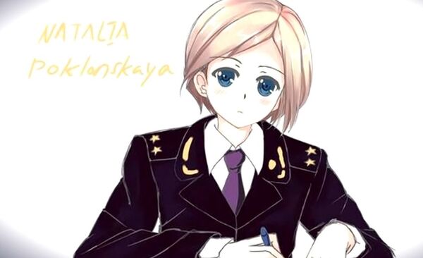 An anime image of Natalia Poklonskaya An anime image of Natalia Poklonskaya - Sputnik International