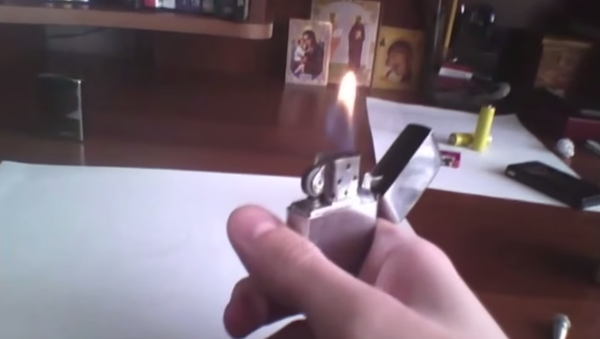 How Not to Refill Your Lighter - Sputnik International