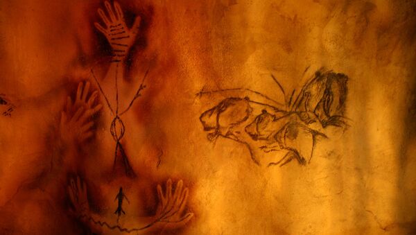 Cave Paintings, Hand Prints, 12,000 to 10,000 years old - Sputnik International