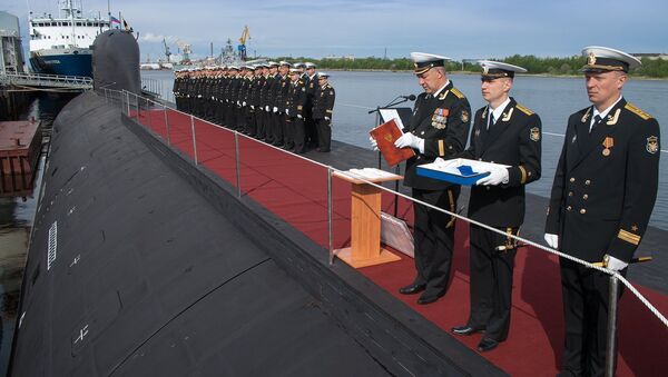 First multirole Yasen SSBN adopted by Russian Navy - Sputnik International