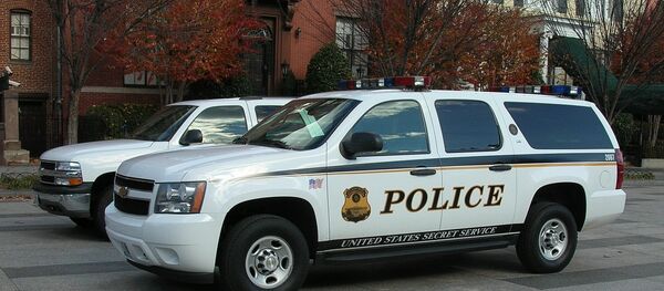 The agents were driving their work vehicle when they crashed during a bomb threat investigation on March 4. The agents were driving their work vehicle when they crashed during a bomb threat investigation on March 4. - Sputnik International