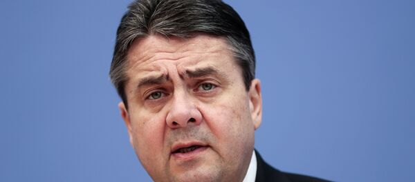 German Vice Chancellor Sigmar Gabriel German Vice Chancellor Sigmar Gabriel - Sputnik International
