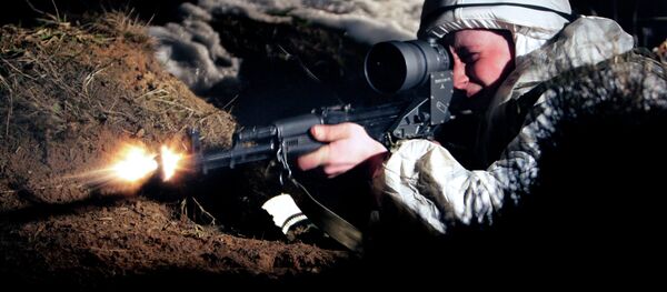 Reconnoiter sniper of the 4th Kantemirovskaya Tank Division - Sputnik International